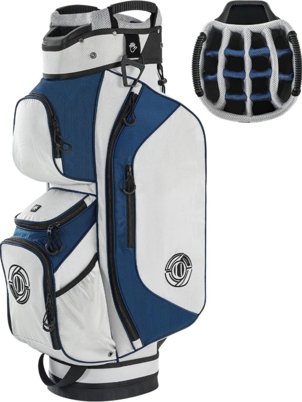 Lightweight Golf Cart Bag | 15-Way Organizer Top & Putter Well | Perfect for